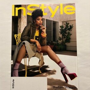 Instyle Jennifer Hudson “Badass Women” Issue August 2021 Magazine